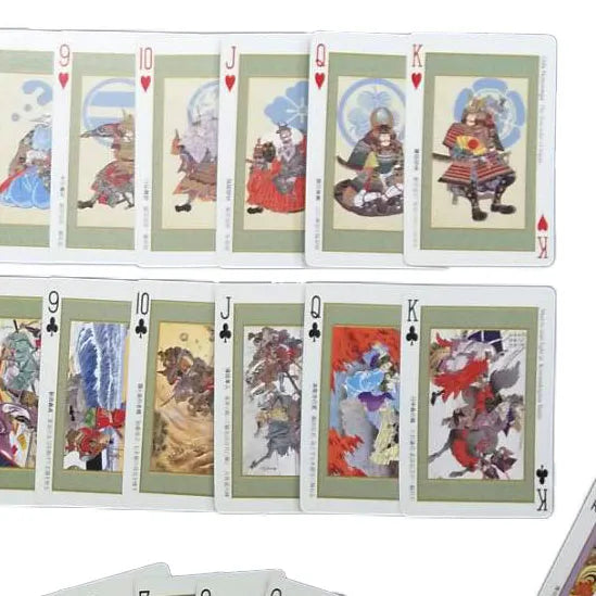 Playing Card Card Warlord SAMURAI 54 Prints Collection of the Samurai Pictures