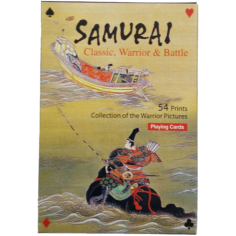 Playing Card Card Warlord SAMURAI 54 Prints Collection of the Samurai Pictures