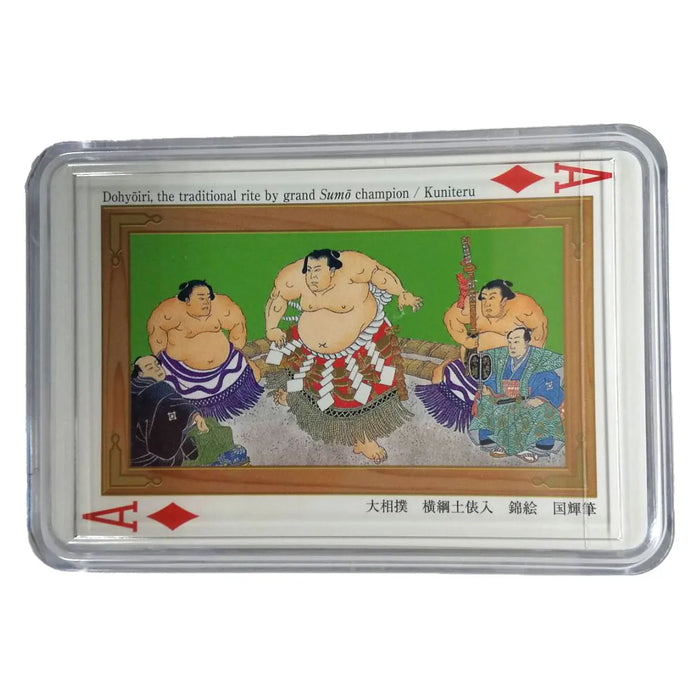 Playing Cards Sumo 48 moves 54 Prints Collection of the Sumo pictures