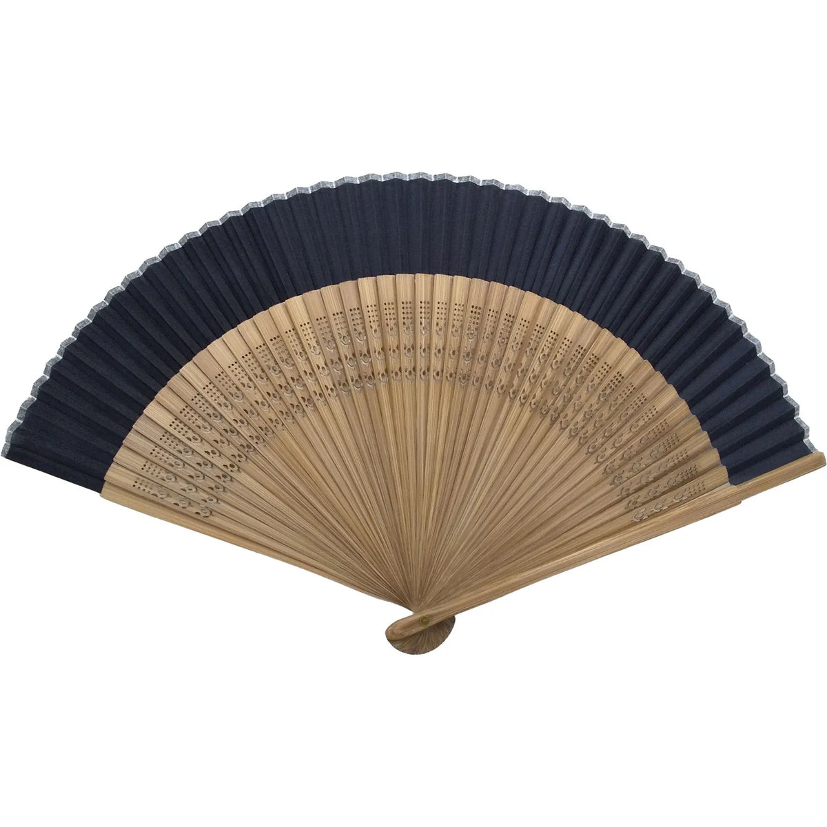 Silk fan, single piece, Sumi