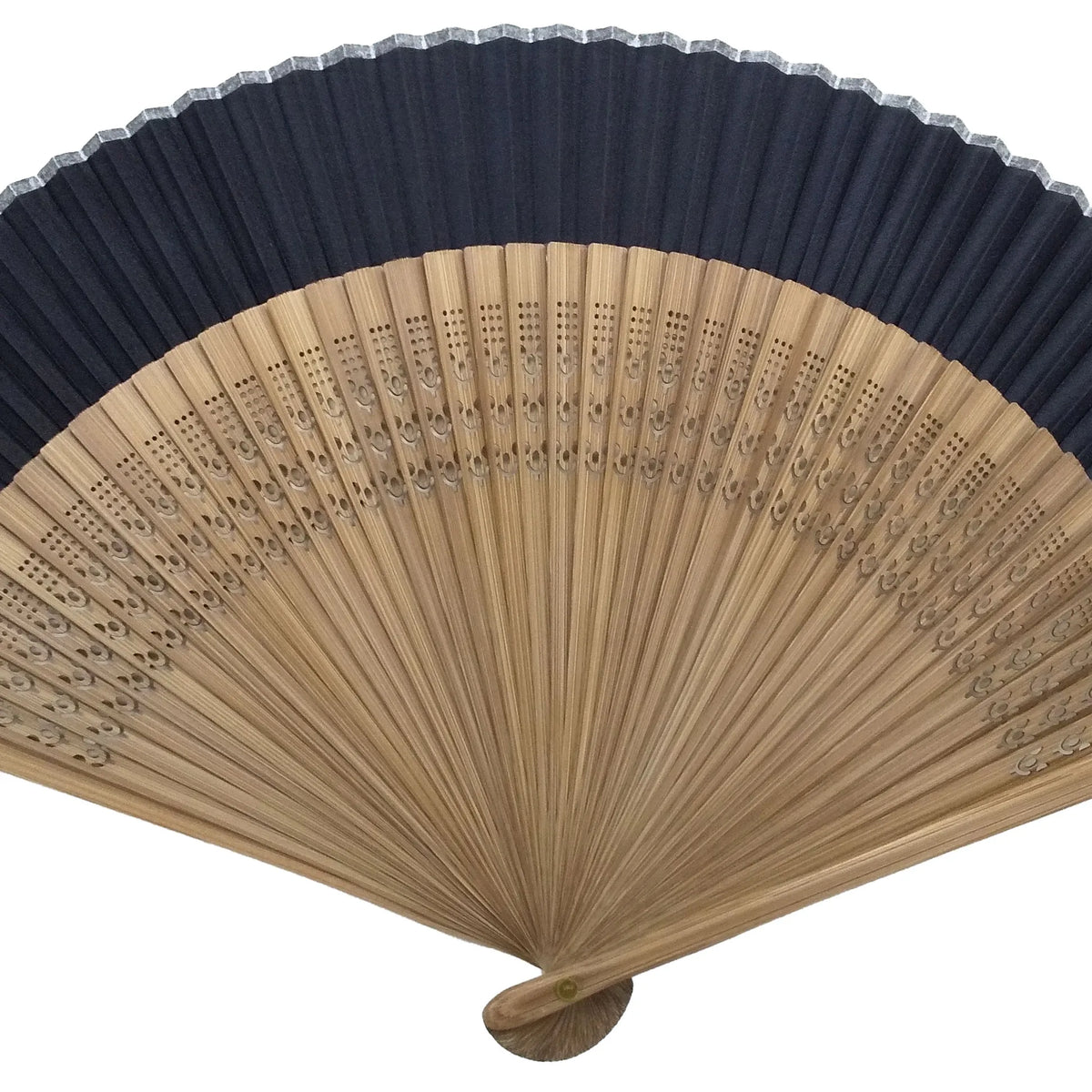 Silk fan, single piece, Sumi