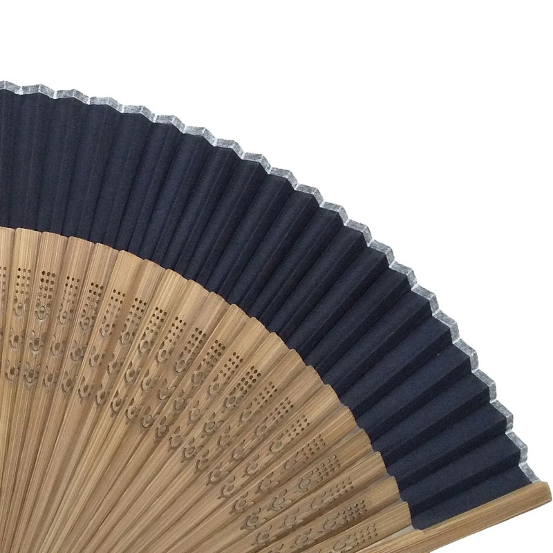 Silk fan, single piece, Sumi