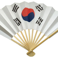 Fan du drapeau, Corée du Sud.