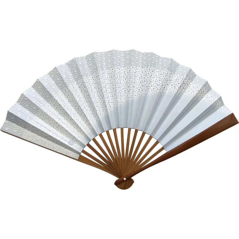 名入れ専用】江戸扇子 No.29 両面柄 波千鳥 青海波 – 江戸扇子とうちわ 名入れ専用】江戸扇子 No.29 両面柄 波千鳥 青海波 – 江戸扇子とうちわ