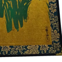 Korin Ogata, Tsubame and Flowers, miniature folding screen