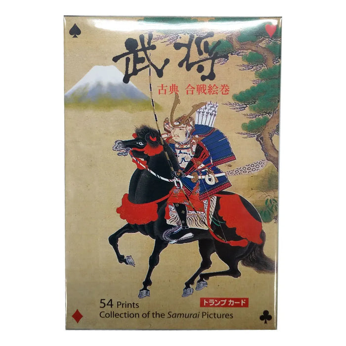 Playing Card Card Warlord SAMURAI 54 Prints Collection of the Samurai Pictures