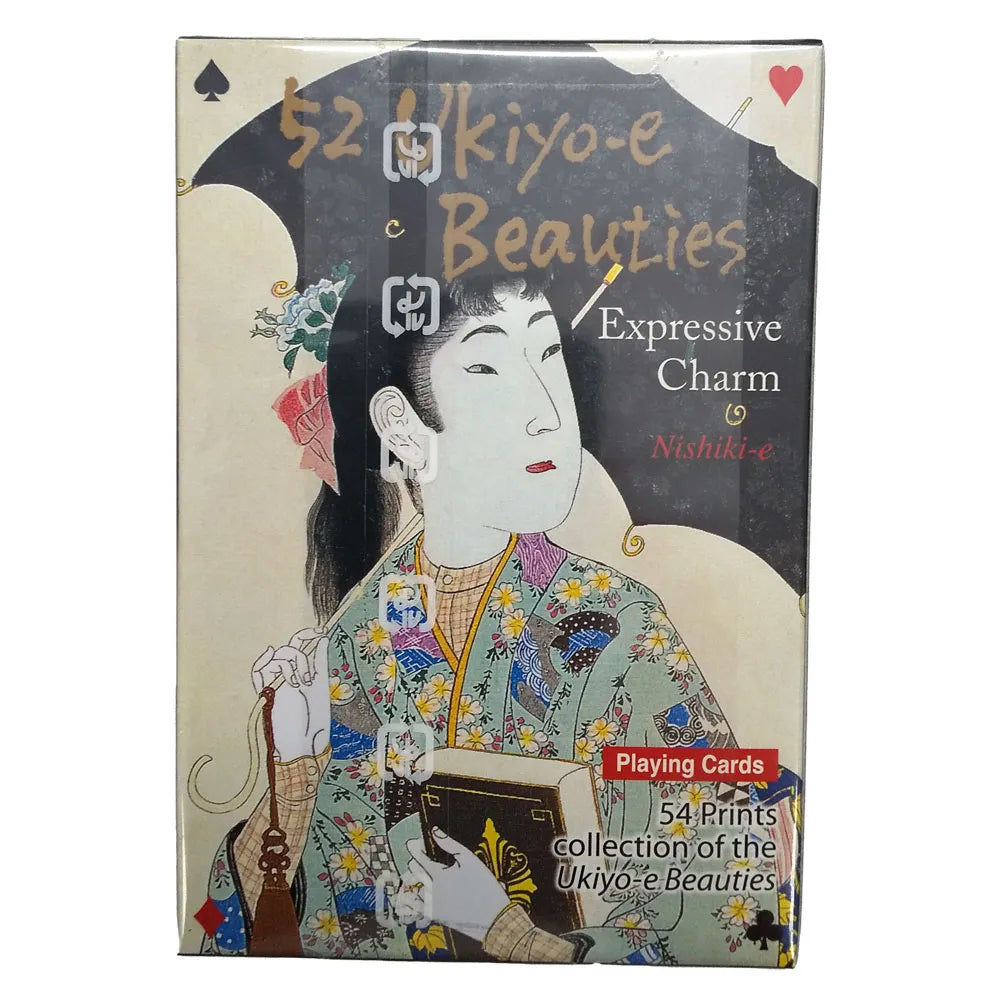 Trump-Karte ukiyo-e bijin 54 Prints Sammlung der Ukiyo-e Schönheiten