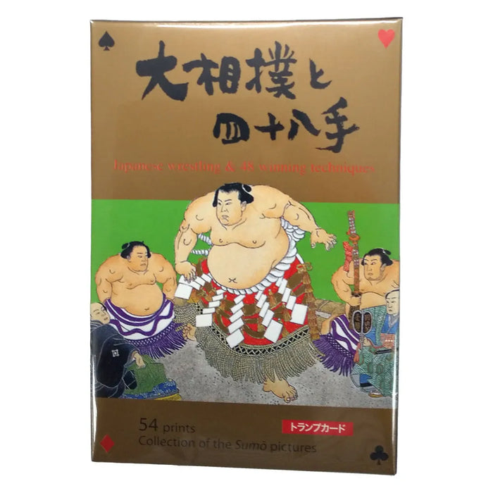 Playing Cards Sumo 48 moves 54 Prints Collection of the Sumo pictures