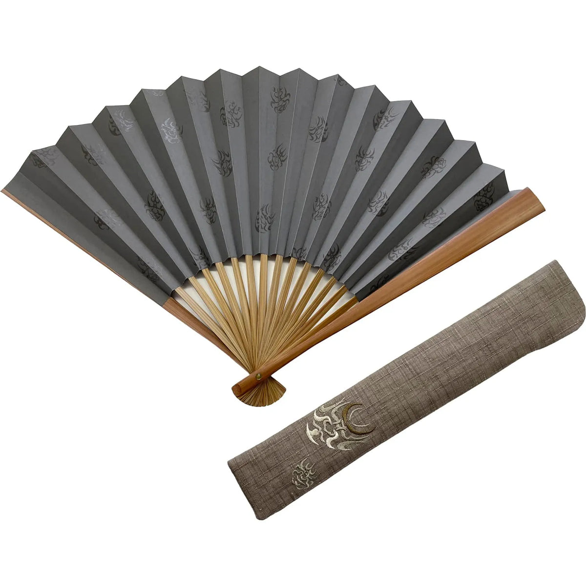 8.5cm fan, kumatori, with optional fan bag