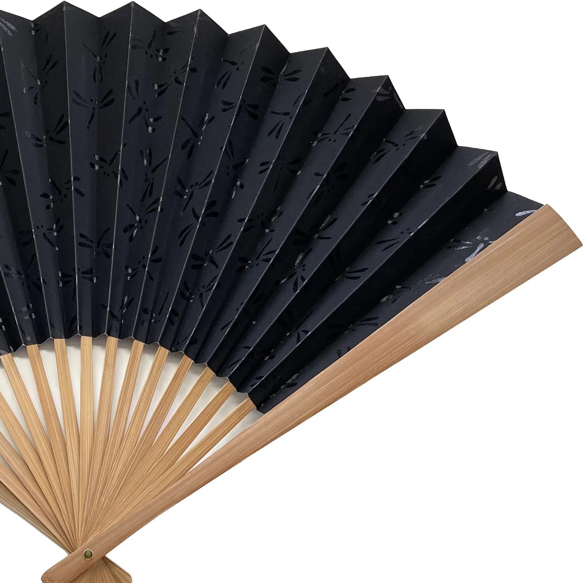 Ventilateur 8,5", libellule, noir, avec sac de ventilateur optionnel