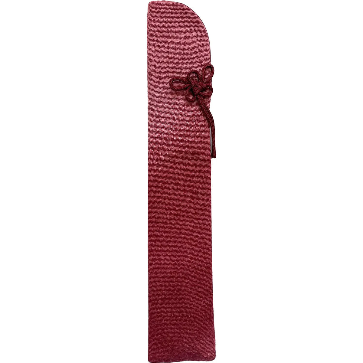 Sensu Bukuro (folding fan pouch) Plain Bokashi, Red, for 6.5 cm