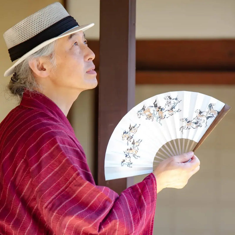 名入れ専用】江戸扇子 No.15 馬九行く(うまくいく) – 江戸扇子と 名入れ専用】江戸扇子 No.15 馬九行く(うまくいく) – 江戸扇子と
