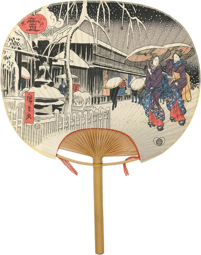 Ukiyoe Hiroshige Schnee