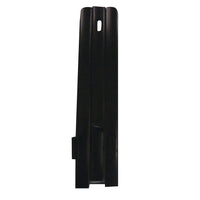 Support pour ventilateur décoratif 9", laqué noir, grand format.