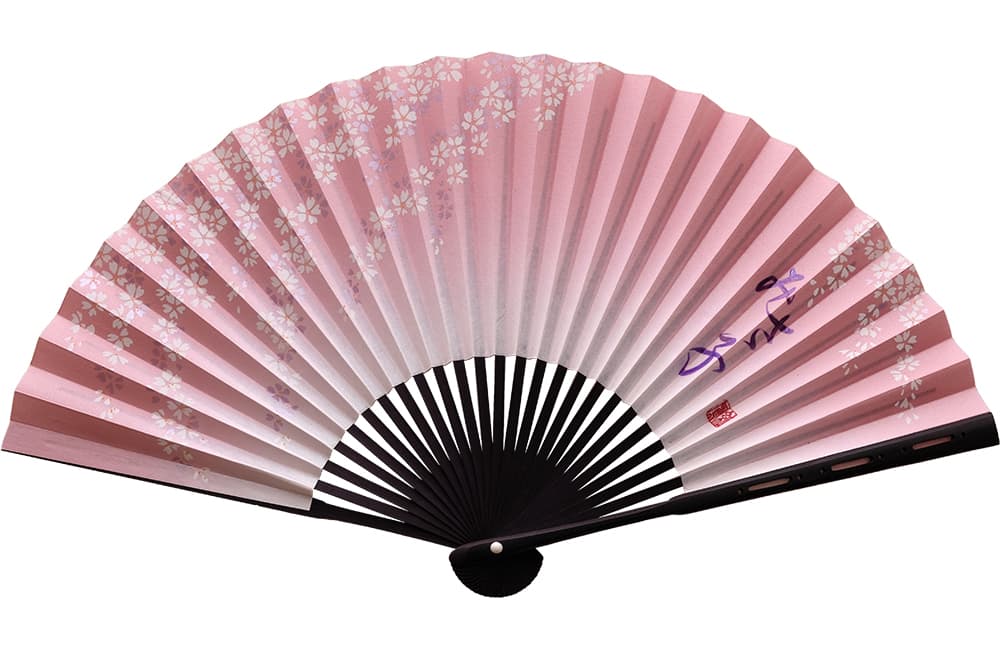 personalized folding fan