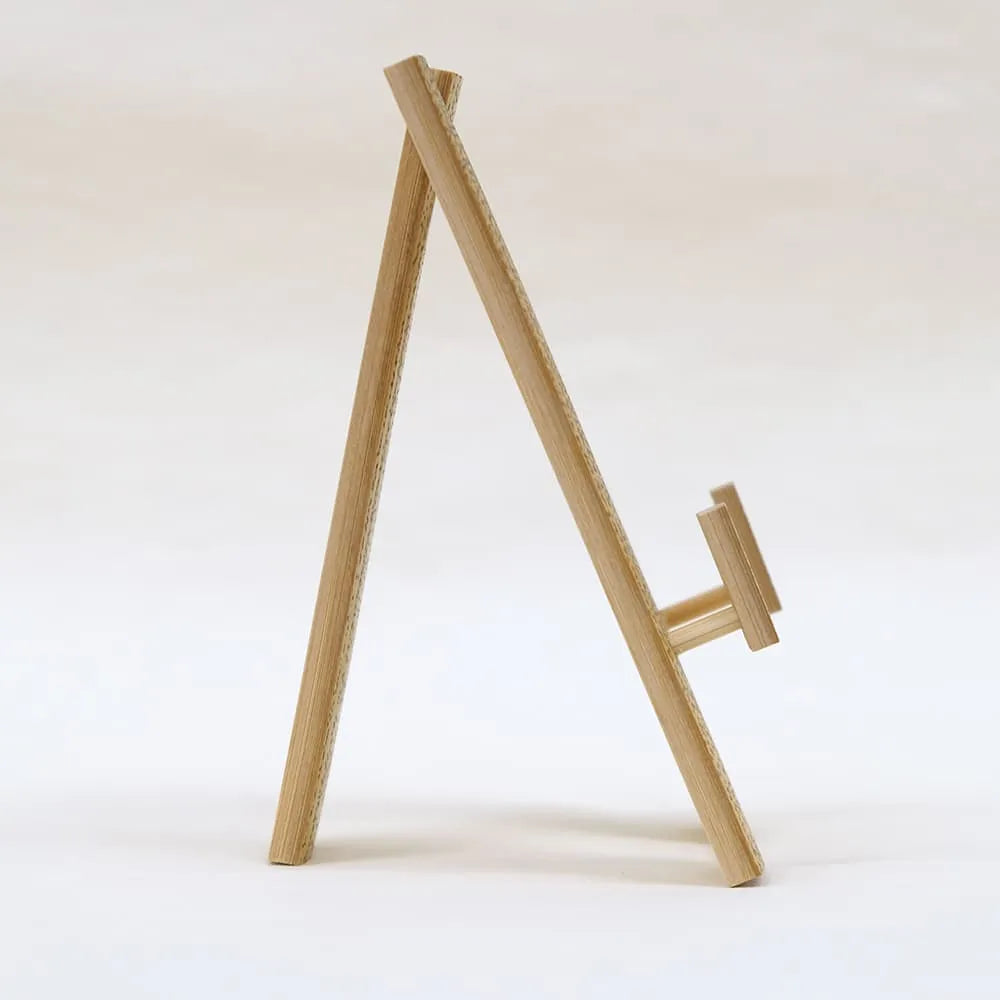 For 7.5" fan, 4.5" fan stand, sesame bamboo, mini